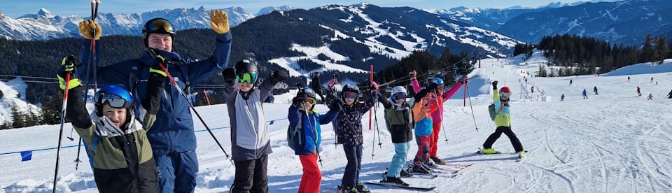 Kinder Skikurs in Saalbach Hinterglemm