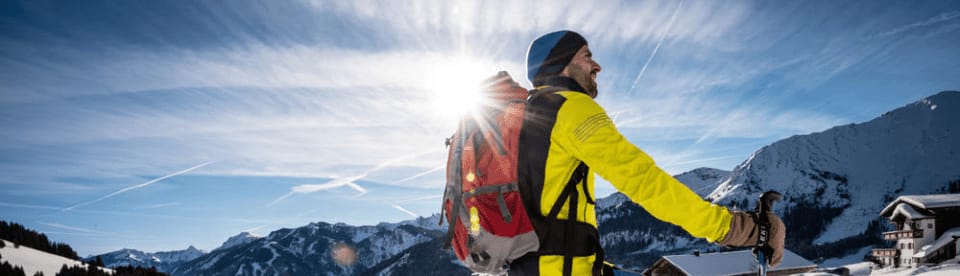Winterwelt Ammagauer Alpen Sonne