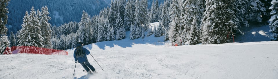 Skifahren in den Winterferien