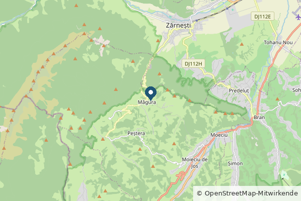 Karte: Magura, Rumänien (© OpenStreetMap-Mitwirkende)