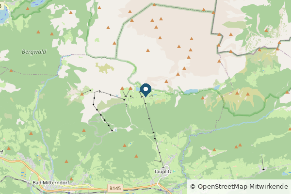 Karte: Tauplitz, Österreich (© OpenStreetMap-Mitwirkende)